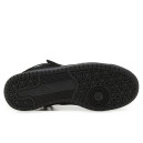 Adidas Forum High Triple Black WITH FUR