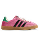 Adidas x Gucci Gazelle Light Pink Velvet