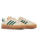 Adidas Gazelle Bold Cream Collegiate Green ID7056