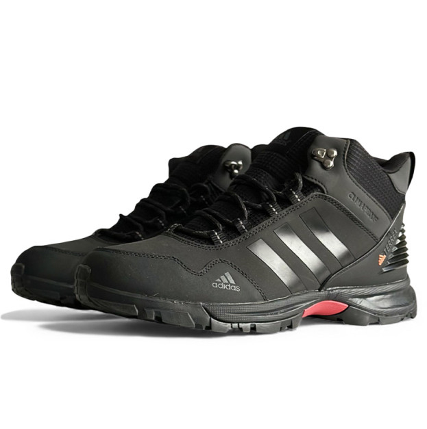 Adidas Terrex ClimaProof Mid Black Red С МЕХОМ