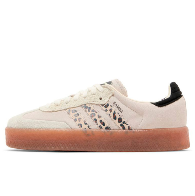 Adidas Sambae Cream White Leopard JI4226
