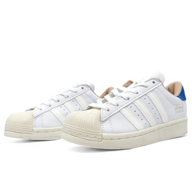 Adidas Superstar White Blue