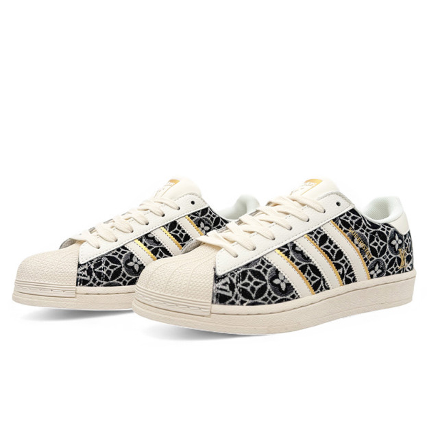 Adidas Superstar x Louis Vuitton Beige Black