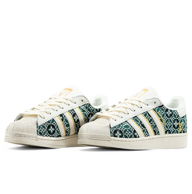 Adidas Superstar x Louis Vuitton Cream Green