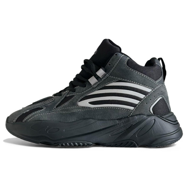 Adidas Yeezy Boost 700 V2 Grey Black С МЕХОМ