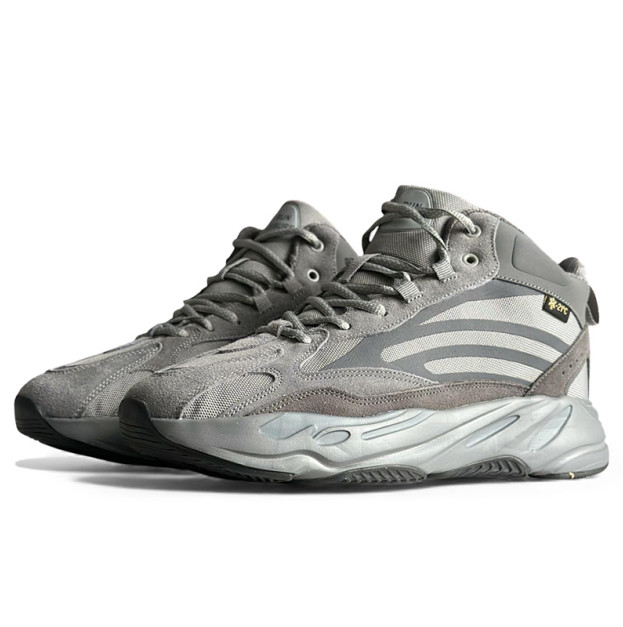 Adidas Yeezy Boost 700 Grey С МЕХОМ