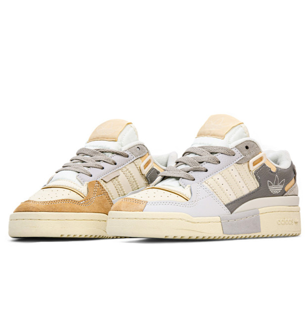 Adidas Forum Low Exhibit Grey Beige Orange