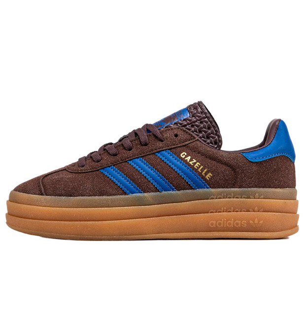 Adidas Gazelle Platform Brown Blue