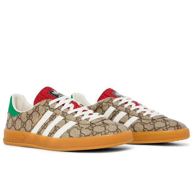 Adidas Gazelle Beige GG Monogram IE2262