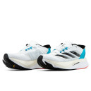 Adidas Adizero Boston 12 White Light Aqua ID4237