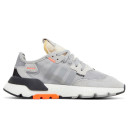 Adidas Nite Jogger Grey Two Solar Orange DB3361