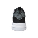 Adidas Leather Sneakers  Black White