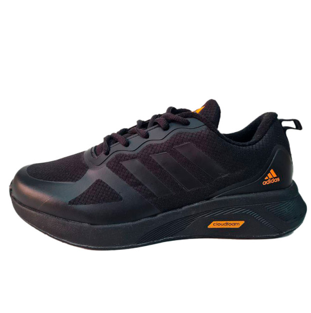 Adidas Cloudfoam Black Orange Termo With FLEECE