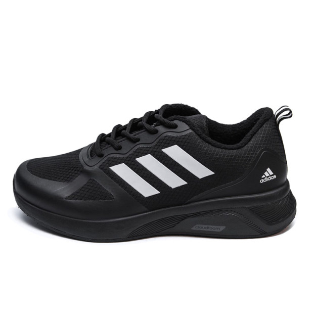 Adidas Cloudfoam Black White Termo With FLEECE