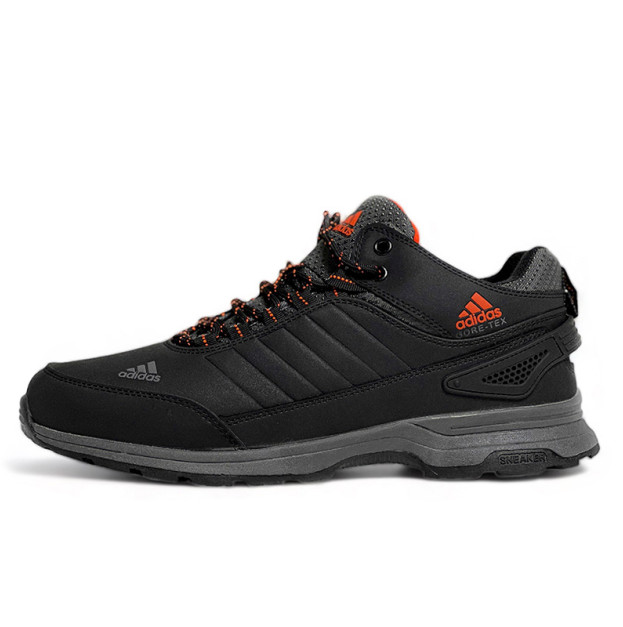 Adidas Black Grey Red Gore-Tex Winter З ХУТРОМ