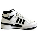 Adidas Forum High White Black З ХУТРОМ