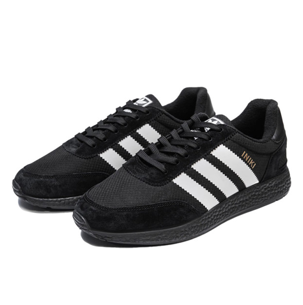 Adidas Iniki Black With FLEECE