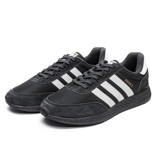 Adidas Iniki Dark Grey With FLEECE