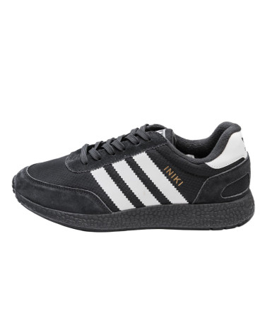 Adidas Iniki Dark Grey With FLEECE