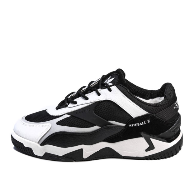Adidas Niteball 2.0 White Black Winter З ХУТРОМ