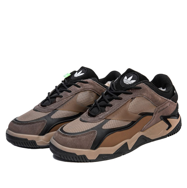 Adidas Niteball 2.0 Brown Black Winter З ХУТРОМ