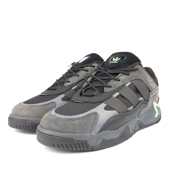 Adidas Niteball 2.0 Black Grey Green З ХУТРОМ