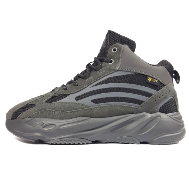 Adidas Yeezy Boost 700 High Dark Grey Winter З ХУТРОМ