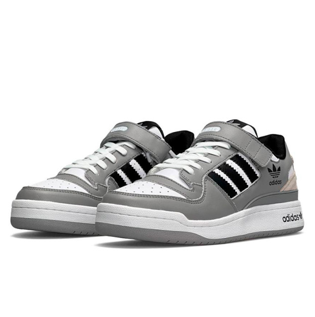 Adidas Forum 84 Low Grey White Black